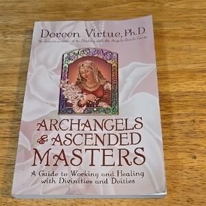 Doreen Virtue Archangels & Ascended Masters Book - Pink Cover